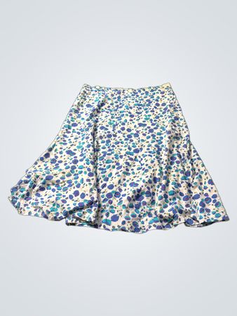Fat Face Floral Print Midirock