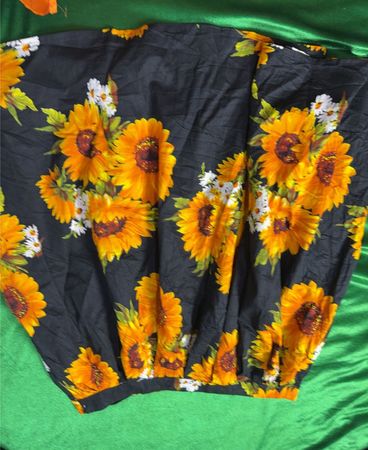 GRACE KARIN Sonnenblumen-Print Rock