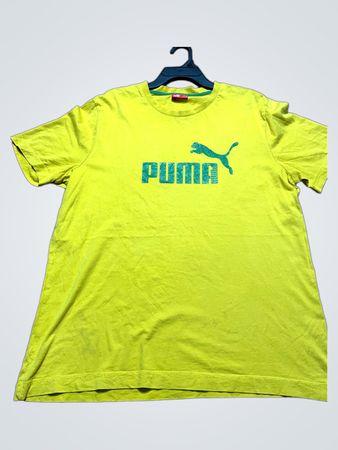 Puma Gelbes Grafik-T-Shirt