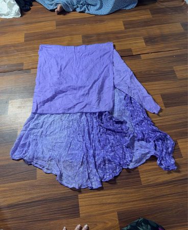 Saft Lila Batik Stoff