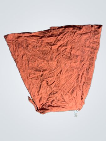 FRNCH PARIS Orange Texturiertes Kleid