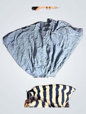 Blauer Rock
