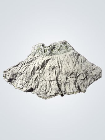 Dort. Mädchen Grüner Stufenrock