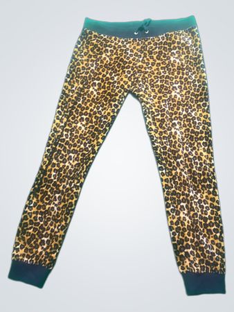Leopardenmuster-Hosen