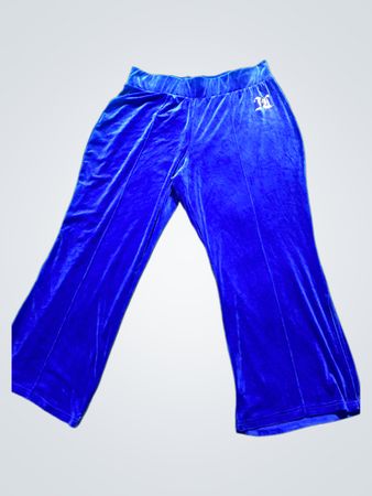 Juicy Couture Blaue Samthosen
