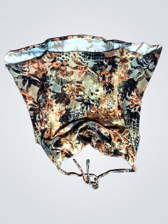 Frau Floral Print Halter Top
