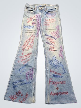 American Eagle Reworked Denim Jeans