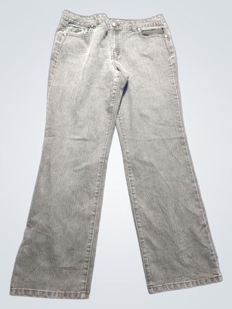 Style & Co Grey Denim Bootcut Jeans