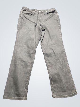 christopher & banks Black Jeans with Embroidered Back Pockets