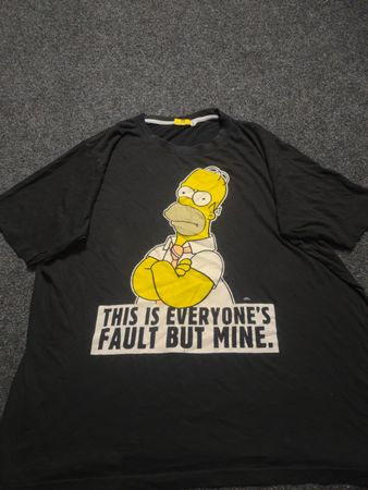 The Simpsons Homer Simpson This Is Everyone's Fault But Mine T-Shirt