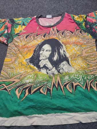 Bob Marley Rasta Design T-Shirt