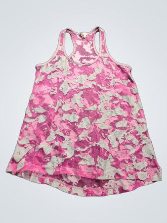 OVS Pink Camouflage Racerback Tank Top