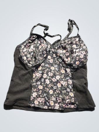 New Look Floral Corset Top