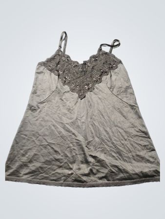 Black Lace Trim Cami