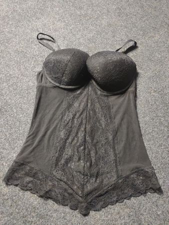 Body en dentelle noire