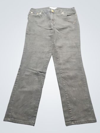 Phat Fashions Silver Label Schwarze Verzierte Jeans