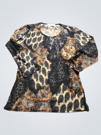 Women's Printed Long Sleeve Top