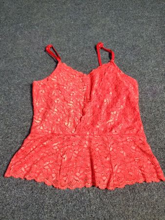 Red Lace Camisole