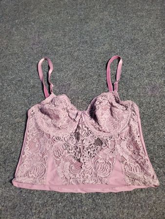 Purple Lace Camisole