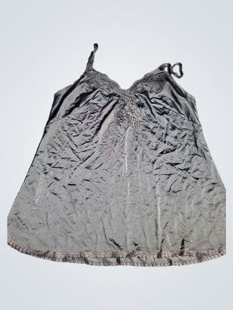 Black lace trim camisole