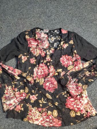 JULIEN Bluse mit Blumenmuster