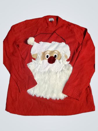 George. Casual Outfitters Santa Christmas Sweater
