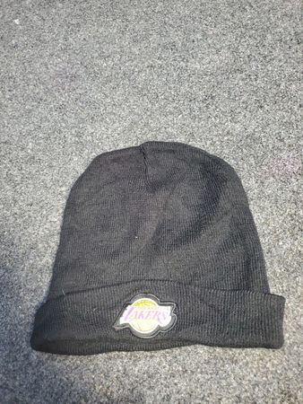 Schwarze Los Angeles Lakers Mütze