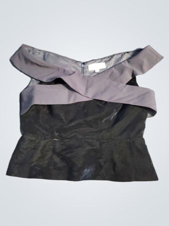 Coast Black Off The Shoulder Top