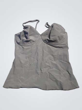 Schwarzes Trägertop
