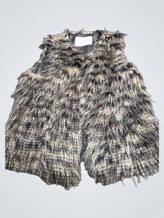 Blue Monkey Jeanswear Kunstpelz-Weste