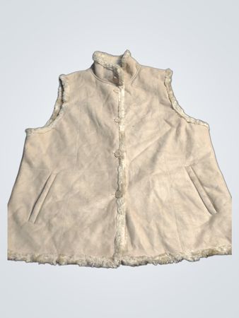 J. Frazer Faux Suede & Sherpa Lined Weste