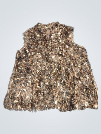 Flauschige Weste