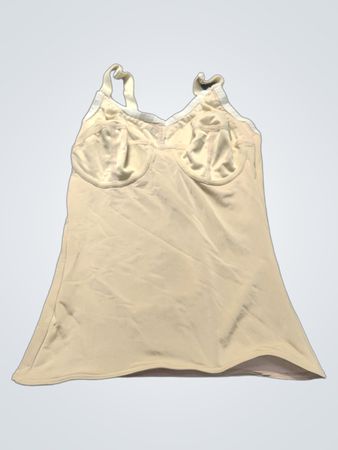 Beige Camisole mit eingearbeitetem BH