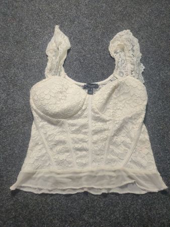 New Look Spitzen-Korsett-Top
