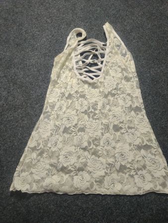 Spitzen-Babydoll-Kleid