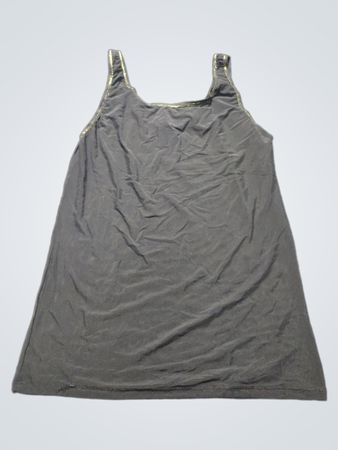 Schwarzes Tanktop mit Snoopy-Grafik