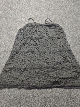 Schwarzes Spitzen-Camisole