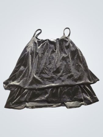 Old Navy schwarzes Samt-Spaghettiträger-Top