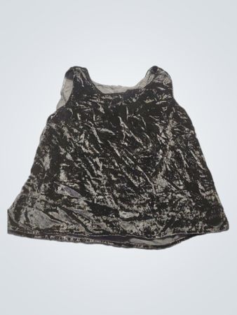 Coldwater Creek Black Velvet Top