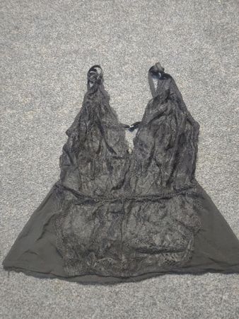 Black Lace Cami Top