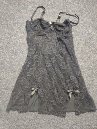 Black Lace Babydoll Lingerie