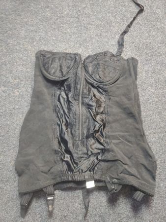 Black Corset with Garters