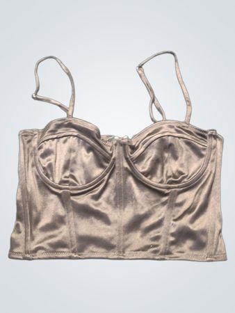Brown Corset Top