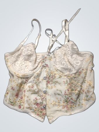 Floral Corset Top