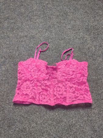 Pink Lace Bralette