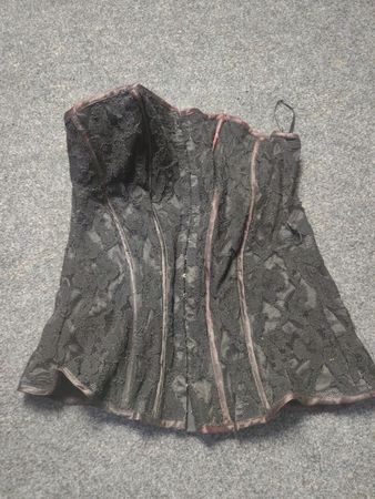 Black Lace Corset