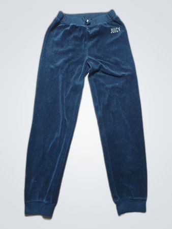 Juicy Couture Black Velour Sweatpants