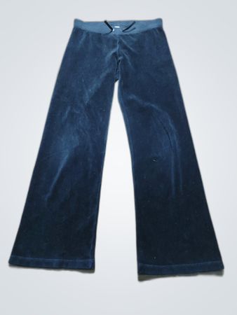 Juicy Couture Black Velour Sweatpants