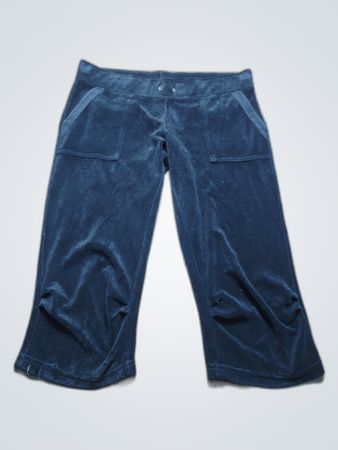 Juicy Couture Black Velour Pants