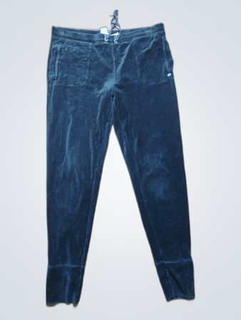 Juicy Couture Black Velour Track Pants